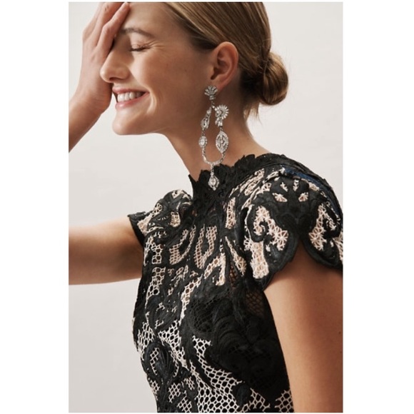 NWT Anthropologie BHLDN Marchesa Notte Waldon Dress 8 - Picture 3 of 17